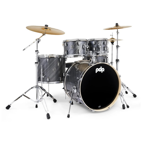 PDP Mainstage 5 Pce Twisted Graphite Drumkit & Paiste 101 Cymbals