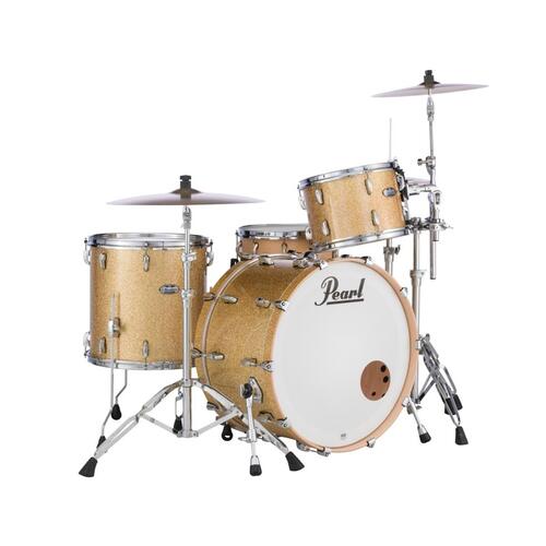 PEARL Masters Maple Complete 3 Pce Drum Kit Bombay Gold Sparkle