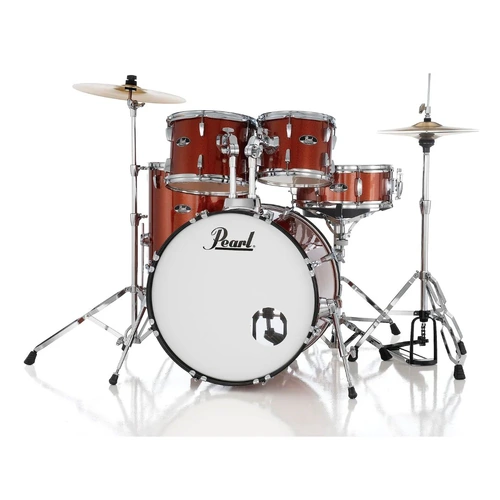 PEARL ROADSHOW RS Series Fusion Plus Burnt Orange Sparkle Drum Kit