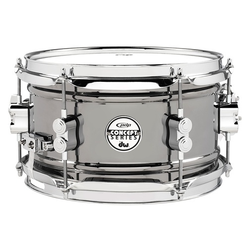 PDP Concept 10x6 Black Nickel Steel Snare Drum