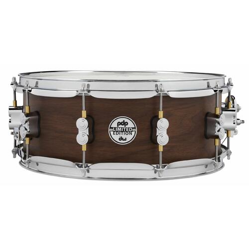 PDP Limited Edition 14x5.5 Inch Maple Walnut 20 Ply Natural Satin Snare Drum