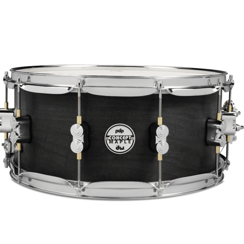 PDP Concept 14x6.5 Inch Maple Black Wax Snare Drum