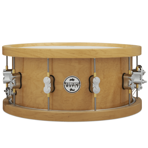 PDP Concept 14x6.5 Inch Maple Wood Hoop Snare Drum