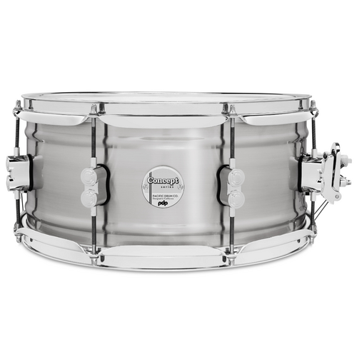 PDP Concept 14x6.5 Inch Brushed Aluminum Snare Drum