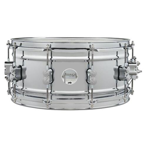 PDP Concept 14x6.5 Inch Chrome Steel Snare Drum