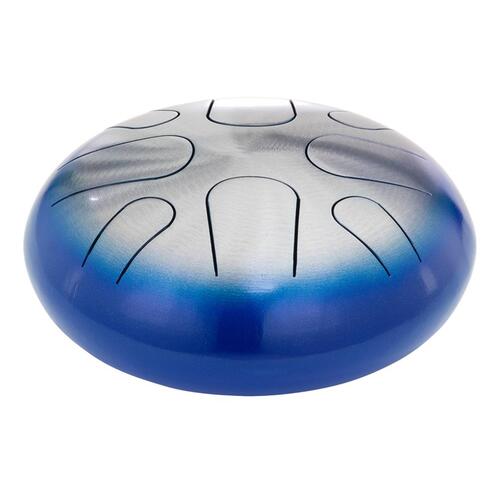 PEARL Awakening Metal Tongue Drum 8 Note Blue Burst PTMD8