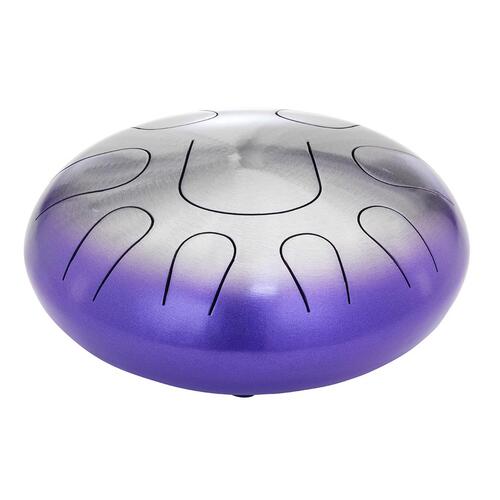 PEARL Awakening Metal Tongue Drum 9 Note Purple Burst PTMD9