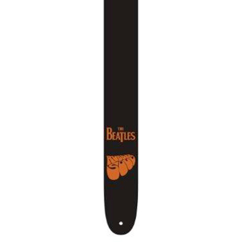 PERRIS PS6078 2.5" Vegan Vinyl Hi-Res "Rubber Soul" Beatles Licensed Guitar Strap