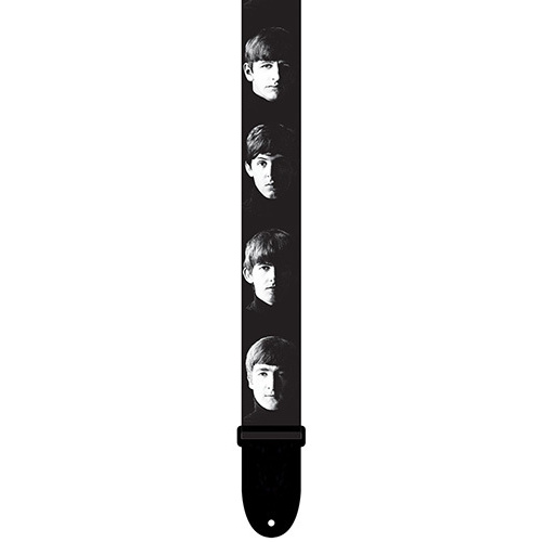 PERRIS PS6104 2" Polyester "Band Faces" Beatles Licensed Guitar Strap