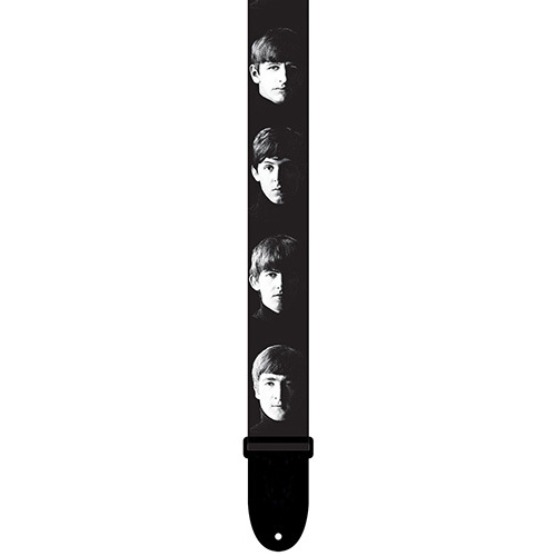 PERRIS PS6103 2" Polyester "Band Faces" Beatles Licensed Guitar Strap