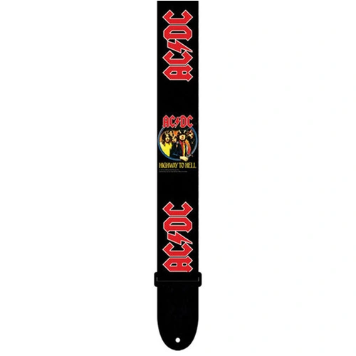 PERRIS PS8014 2" Polyester "Highway To Hell" AC/DC Licensed Guitar Strap