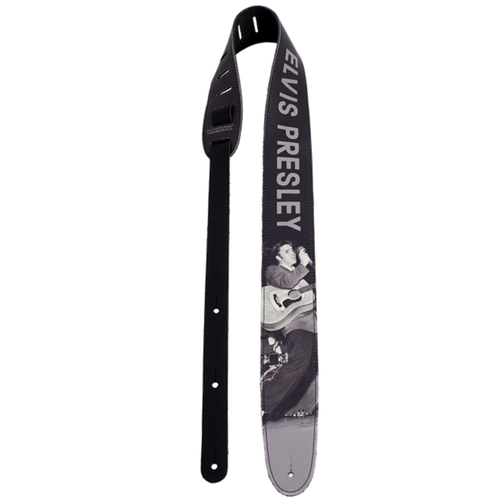 PERRIS PS8196 2.5" ELVIS Black Licensed Guitar Strap