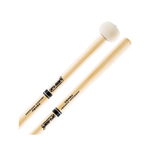 PROMARK PSMB2 Performer Series Bass Drum Mallets Medium-Hard Pair