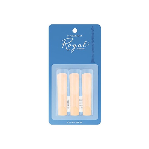D'ADDARIO Rico Royal Bb Clarinet Reeds - 3 Pack