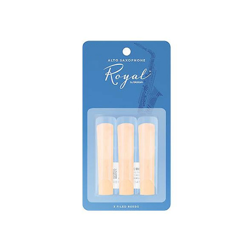 D'ADDARIO Rico Royal Alto Saxophone Reeds - 3 Pack
