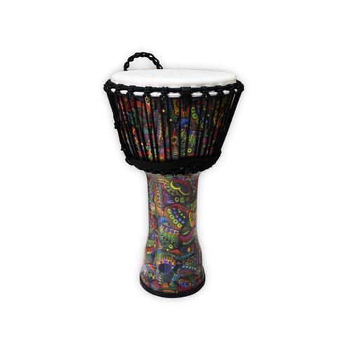RHYTHM WAVE Djembe Roped 50cm Drum Sarong