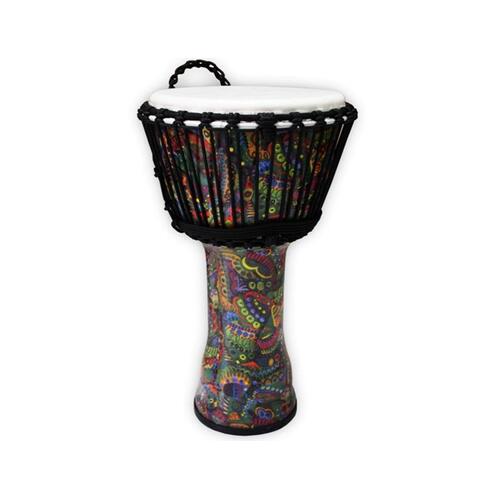 RHYTHM WAVE Djembe Roped 60cm Drum Sarong