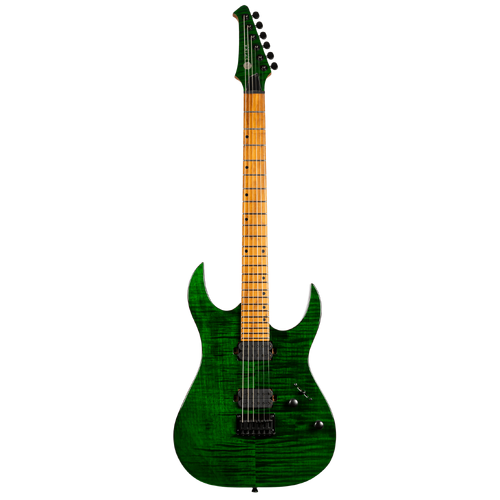 SPIRA S-450-TGR Transparent Green Electric Guitar
