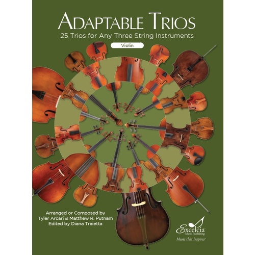 Adaptable Trios for Strings - Violin
