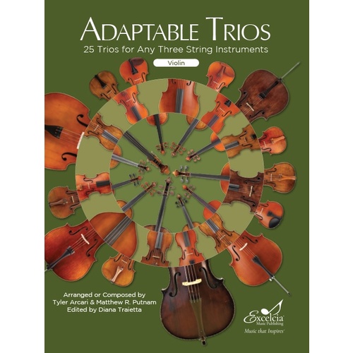 Adaptable Trios for Strings - Violin