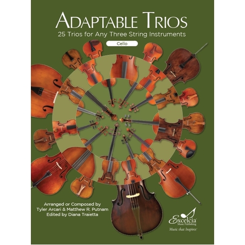 Adaptable Trios for Strings - Cello