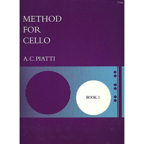 Method For Cello Book 1 - Piatti