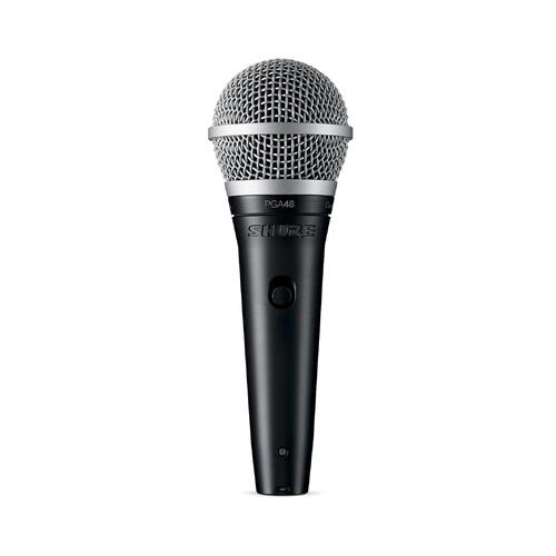 SHURE PGA48 Dynamic Microphone with QTR Cable