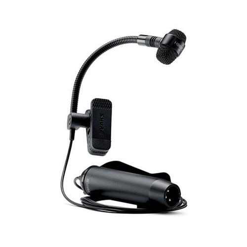 SHURE PGA98HXLR Brass Woodwind Cardioid Condenser Clip On Microphone