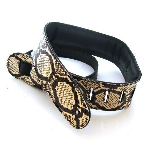 Real snakeskin sales guitar strap