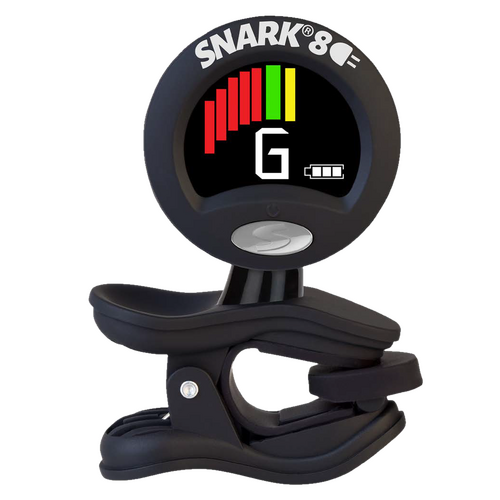 SNARK 8 All Instrument Rechargeable Clip-On Tuner Black