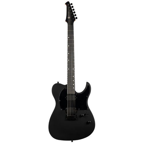 SPIRA T-400 MBK Metallic Satin Black Electric Guitar