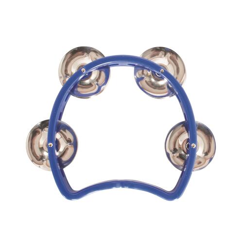 MANO PERCUSSION Kids Tambourine Blue