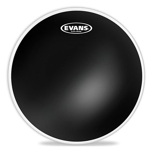 EVANS Black Chrome 12 Inch Drumhead