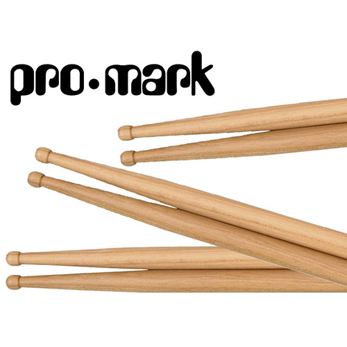 PROMARK 5B Hickory Wood Tip Sticks