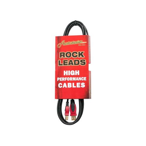 AUSTRALASIAN High Speed USB Cable 2.0 Type A to Type B (10ft)