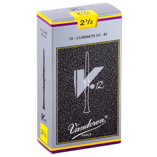 VANDOREN V12 Bb Clarinet Reeds - 10 Pack
