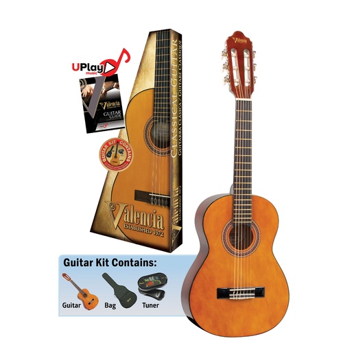 VALENCIA VC101K 1/4 Size Classical Guitar Kit
