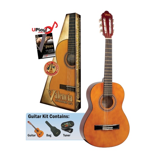 VALENCIA VC102K 1/2 Size Classical Guitar Kit