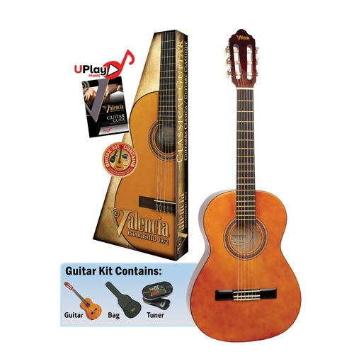 VALENCIA VC104K 4/4 Size Classical Guitar Kit