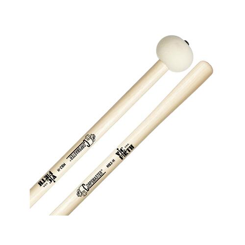 VIC FIRTH MB2H Corpmaster Medium Bass Drum Mallets Pair