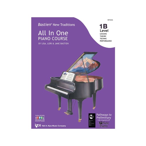 Bastien New Traditions All in One Piano Course - 1B