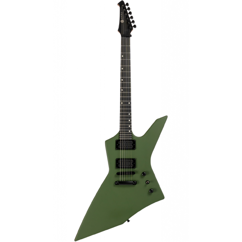 SPIRA X-400 MGR Satin Green Electric Guitar