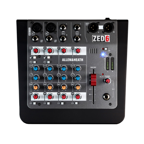 Allen & Heath ZED 6 Compact Analogue Mixer