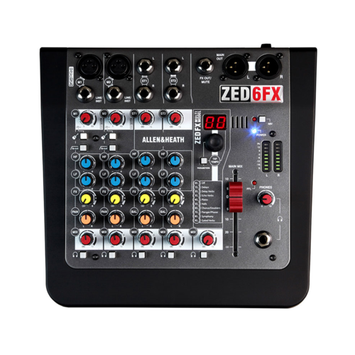 Allen & Heath ZED 6FX Compact Analogue Mixer with FX
