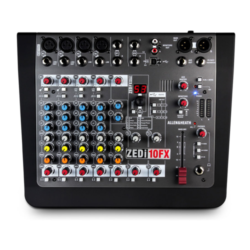 Allen & Heath ZEDi 10 Hybrid Compact Mixer/4X4 USB Interface