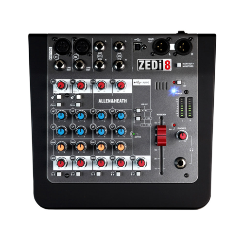 Allen & Heath ZEDi 8 Hybrid Compact Mixer/USB Interface