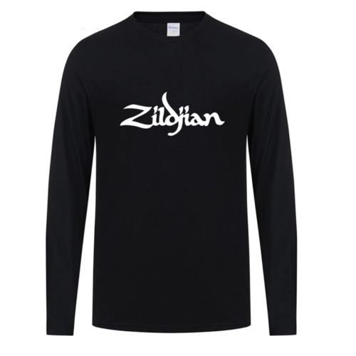 ZILDJIAN Long Sleeve Black T-Shirt