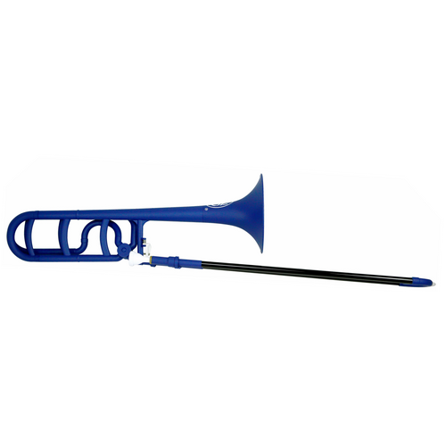 Zo Plastic Bb/F Trombone - Blue Blast